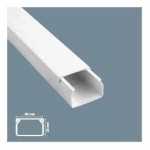 ADHESIVE CABLE CHANNEL 40X25 2M PLASTIC TRUNKING INSTALLATION SY
