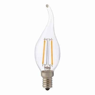 Kronljuslampa Filament LED 2W E14 FILAMENT FLAME-2