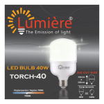 LUMIÈRE 40W E27 LED BULB 7000K 165-265V TORCH-40