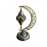 Turkish Mosaic Handmade Eastern Style Hilal Lamp - Nr. 3