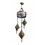Turkish Mosaic Handmade Eastern Style Ceiling Lamp - Nr. 1