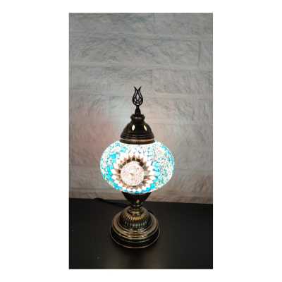 Turkiska Mosaik Handgjorda Österländsk Stil Bordslampa - Nr. 3